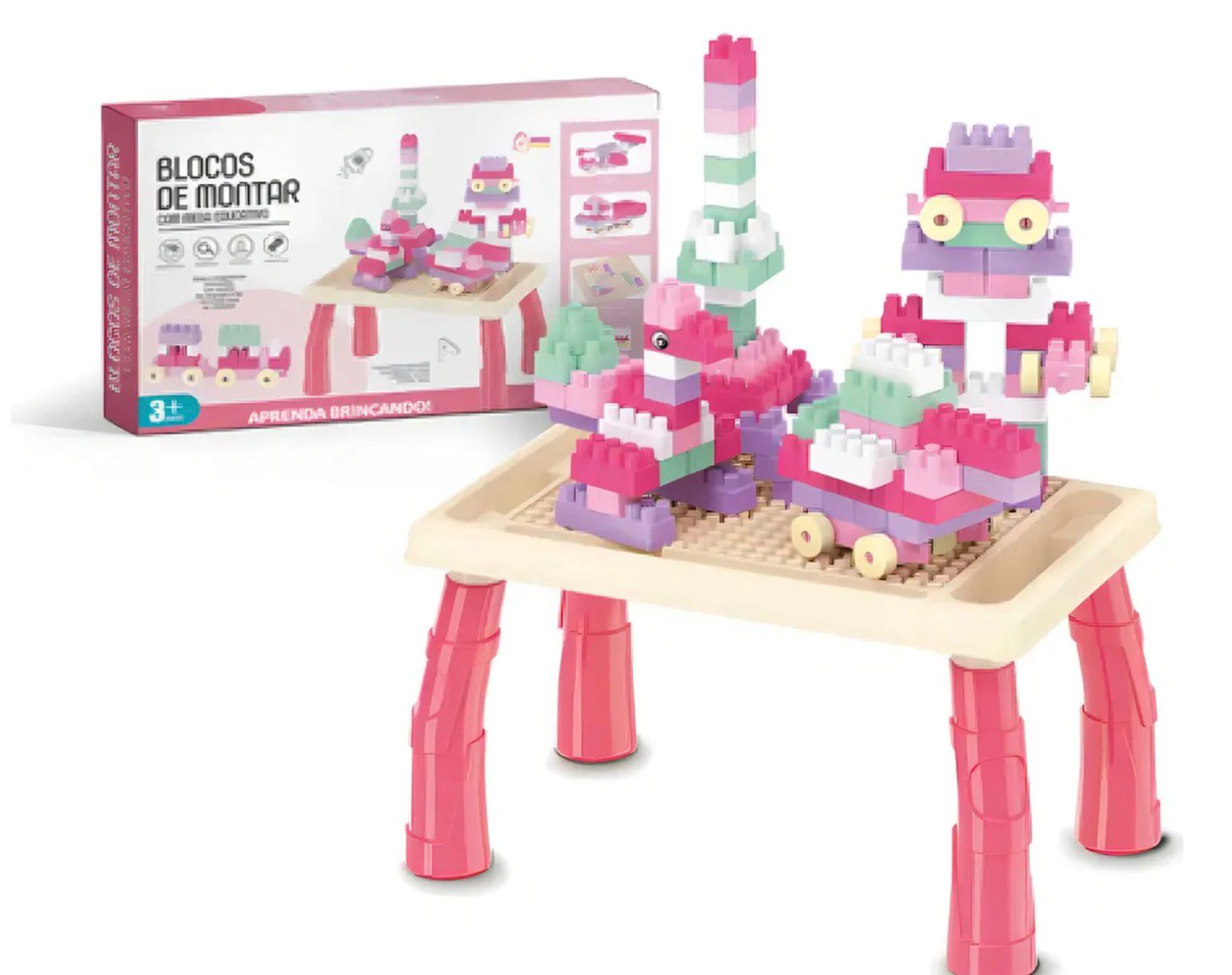 Mesa de bloques de construcción